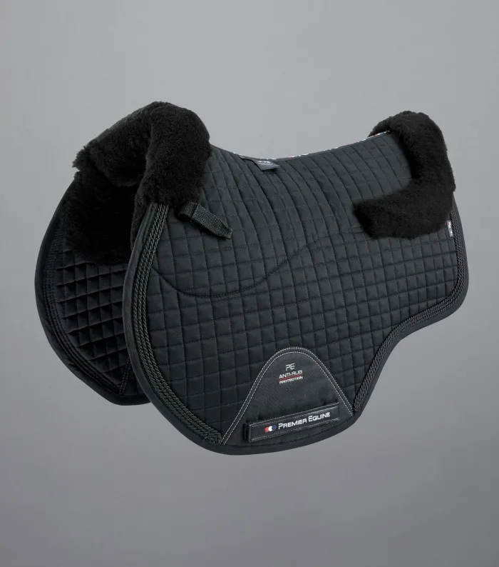 Close Contact Merino Wool European Saddle Pad - GP/Jump Square - Image 8