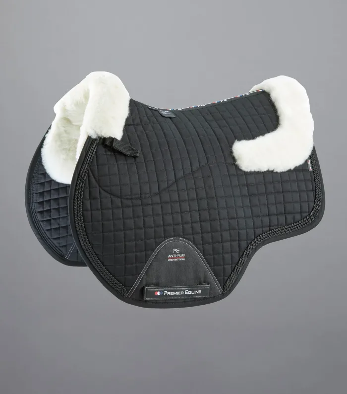 Close Contact Merino Wool European Saddle Pad - GP/Jump Square - Image 9