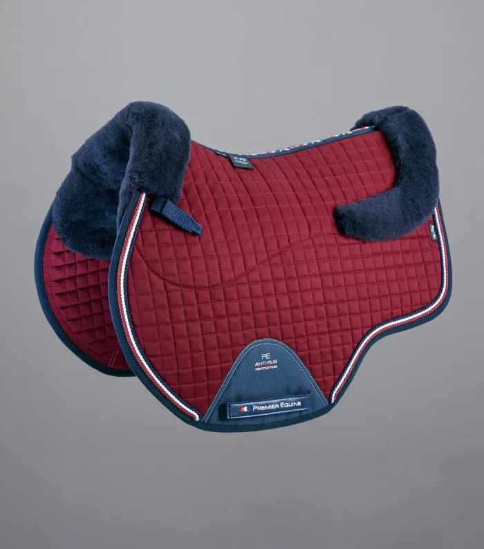 Close Contact Merino Wool European Saddle Pad - GP/Jump Square - Image 10