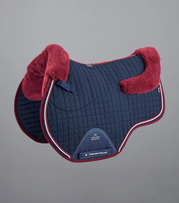 Close Contact Merino Wool European Saddle Pad - GP/Jump Square - Image 6