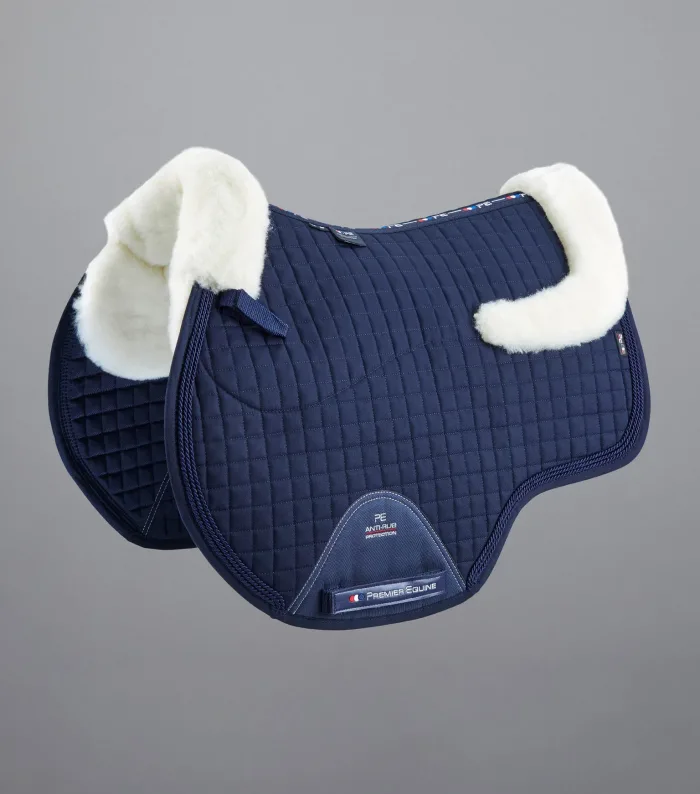 Close Contact Merino Wool European Saddle Pad - GP/Jump Square - Image 5