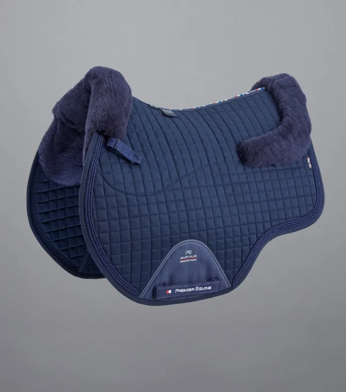 Close Contact Merino Wool European Saddle Pad - GP/Jump Square - Image 4