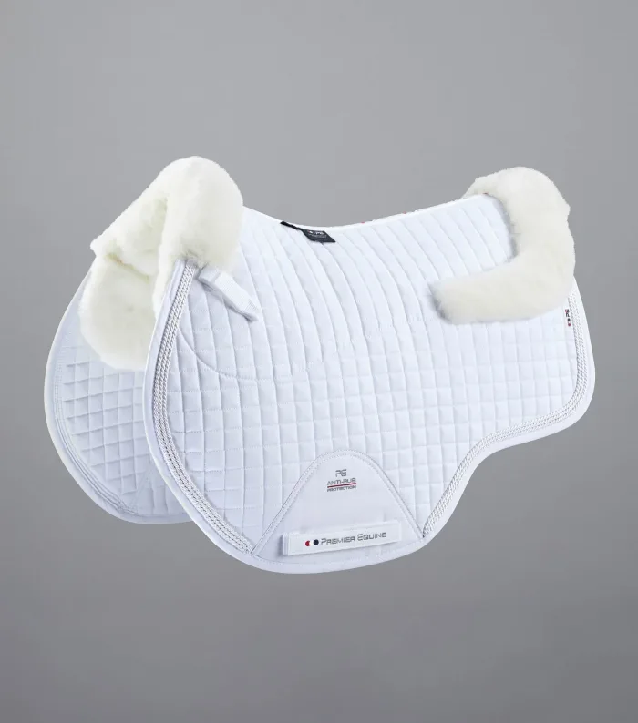 Close Contact Merino Wool European Saddle Pad - GP/Jump Square - Image 2