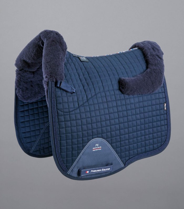 Close Contact Merino Wool European Saddle Pad - Dressage Square - Image 8
